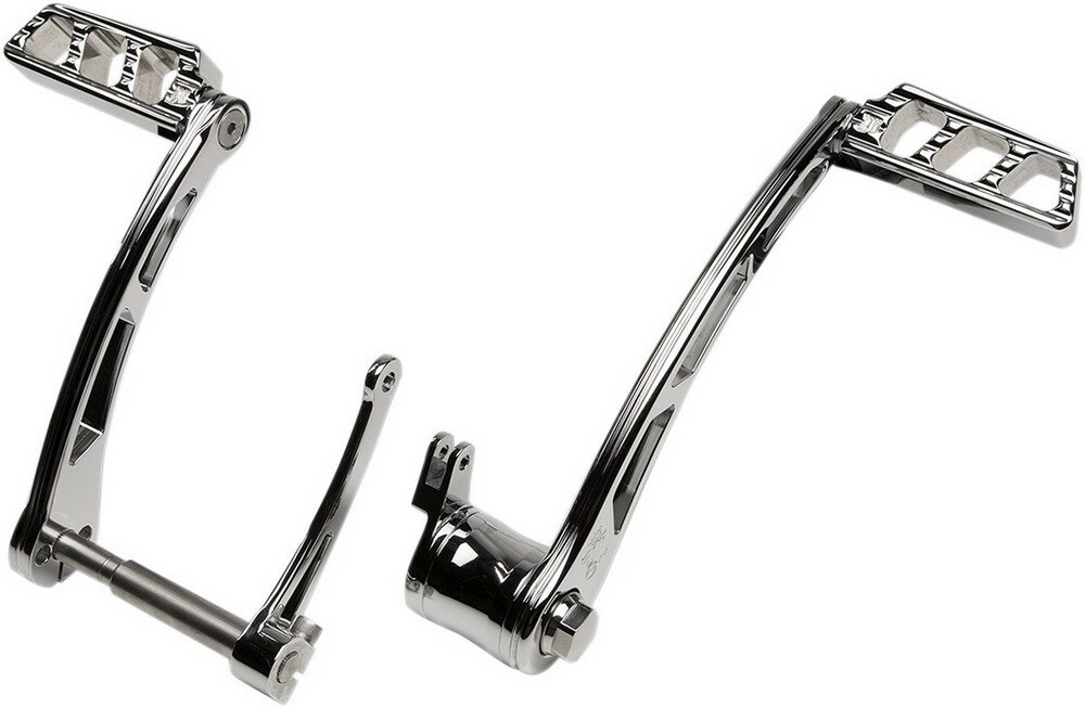 MISFIT INDUSTRIES ミスフィットインダストリーズ CONTROLS FOOT CHR 97-07 [1621-0710] HARLEY-DAVIDSON ハーレーダビッドソン シフトペダル ステップ 足回り