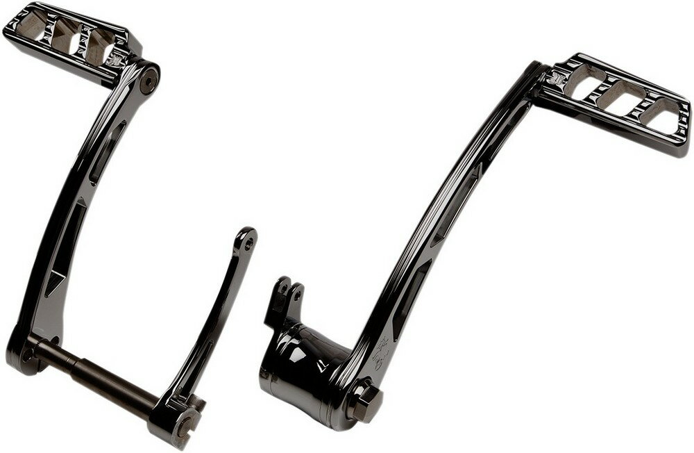 MISFIT INDUSTRIES ミスフィットインダストリーズ CONTROLS FOOT BLK 97-07 [1621-0711] HARLEY-DAVIDSON ハーレーダビッドソン シフトペダル ステップ 足回り