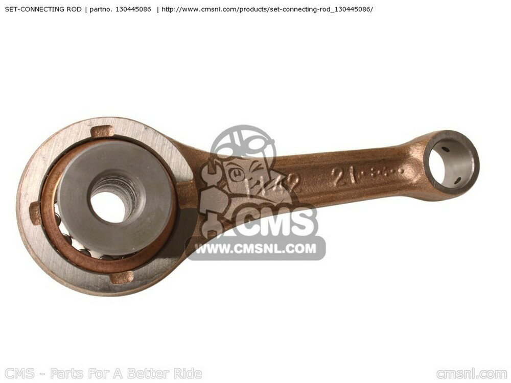 CMS २ SET-CONNECTING ROD KLF220-A14 BAYOU220 2001 USA KLF220-A15 ...