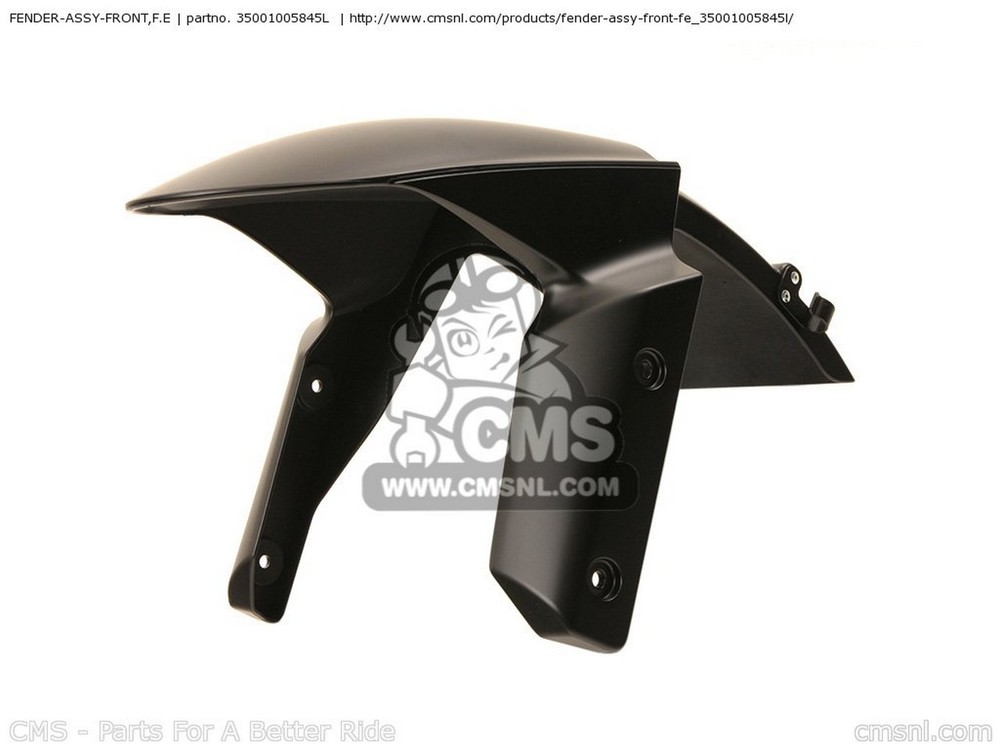 CMS シーエムエス FENDER-ASSY-FRONT，F.E ZX1000JEF NINJAZX10R 2014 USA ZX1000KEF / ABS KAWASAKI カワサキ フロントフェンダー フェンダー関連 外装