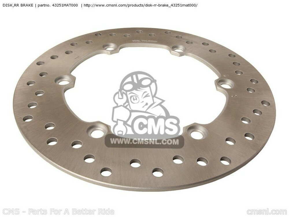 CMS २ DISKRR BRAKE CB1100SF X11 2001 1 EUROPEAN DIRECT SALES CBR...