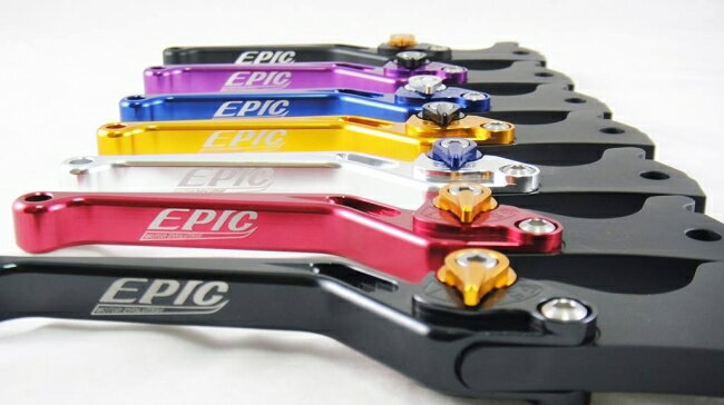 EPIC エピック アジャスタブルレバー 6段調節 Fighter 4V 150 Zero Fighter4V 125 JET POWER EVO SYM ブレーキレバー ハンドル周辺パーツ ハンドル