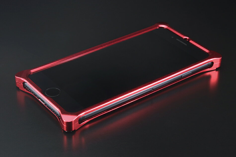 GILD design ギルドデザイン スマートフォンケース MONSTER HUNTER：WORLD Solid for iPhone8／7 [モンスターハンター] カラー：レッド