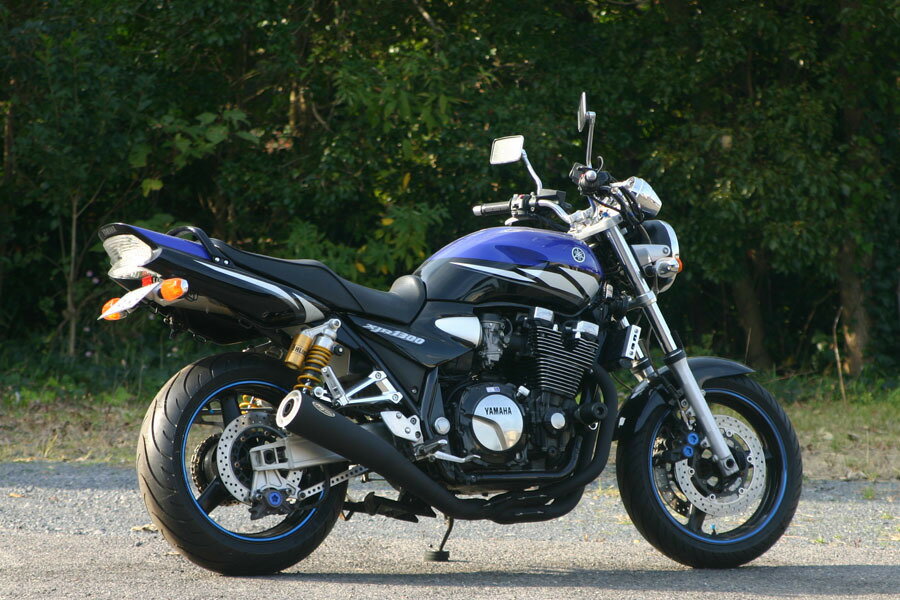 NOJIMA ノジマ メガホン フルエキゾーストマフラー XJR1300 EBL-RP17J YAMAHA ヤマハ マフラー