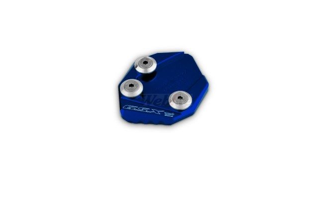 Dimotiv ディモーティヴ サイドスタンド・エンラージャー(Side Stand Enlarger) COLOR：BLUE GXS-R125 17-18 GXS-R150 17-18 GXS-S125 17-18 GXS-S150 17-18