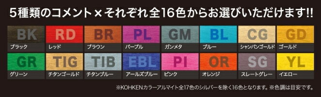 KOHKENコーケン(旧光研電化)ナンバープレート関連デコレーションプレートTYPE-E「直線番長!」カラー:レッド126cc以上用