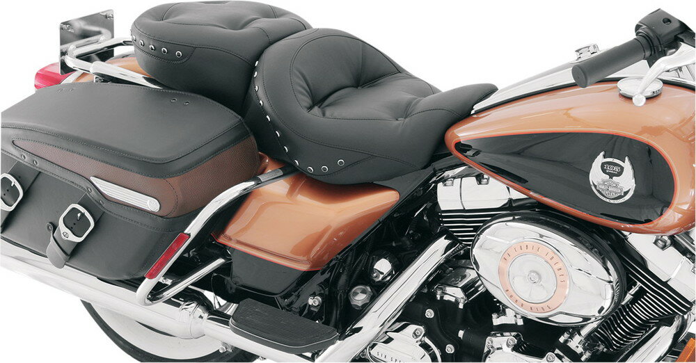 MUSTANG マスタング シート TOUR REG BLK 08-18FLT HARLEY-DAVIDSON ハーレーダビッドソン シート関連 外装