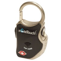 eGeeTouchイージータッチその他盗難防止グッズスマートトラベルロックワイヤーplusカラー:ブラック
