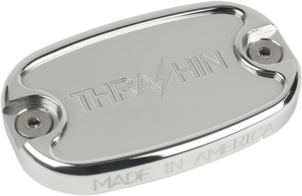 THRASHIN SUPPLY スラッシンサプライ COVER M／C RR ST DYN [1731-0637] HARLEY-DAVIDSON ハーレーダビッドソン マスターシリンダータンクキャップ・リザーバーカバー ブレーキ カラー：Natural／FINISH：Polished[1731-0637]