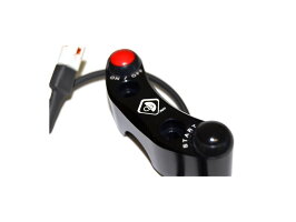 DUCABIKEドゥカバイクハンドルスイッチブレンボ製マスターシリンダー用・スタート&キルブラケット