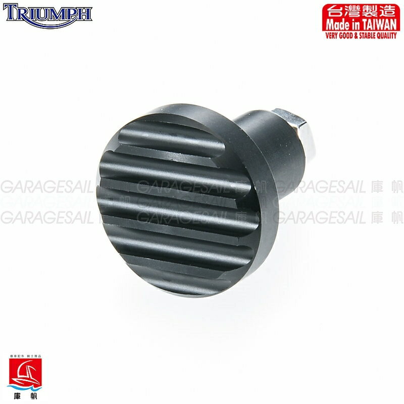 GarageSaiL ガレージセイル Triumph 空冷専用 アルミ チョークプルノブ フィンタイプ THRUXTON900 SCRAMBLER T100 BONNEVILLE SE Thruxton TRIUMPH トライアンフ その他キャブレターオプション・補修部品 吸気関連 エンジン