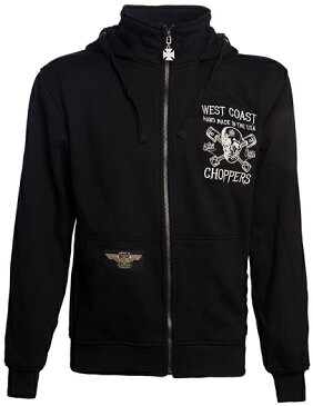 WEST COAST CHOPPERS ウエストコーストチョッパーズ WCC High Speed zip hoodie [WCC ハイスピード ジップ フーディー] EU size：XL