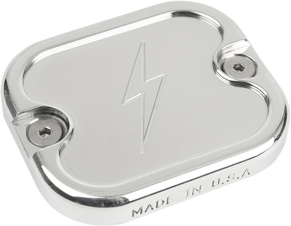 THRASHIN SUPPLY スラッシンサプライ COVER M／C FRT ST HARLEY-DAVIDSON ハーレーダビッドソン マスターシリンダータンクキャップ・リザーバーカバー ブレーキ カラー：Natural／FINISH：Polished[0611-0153]
