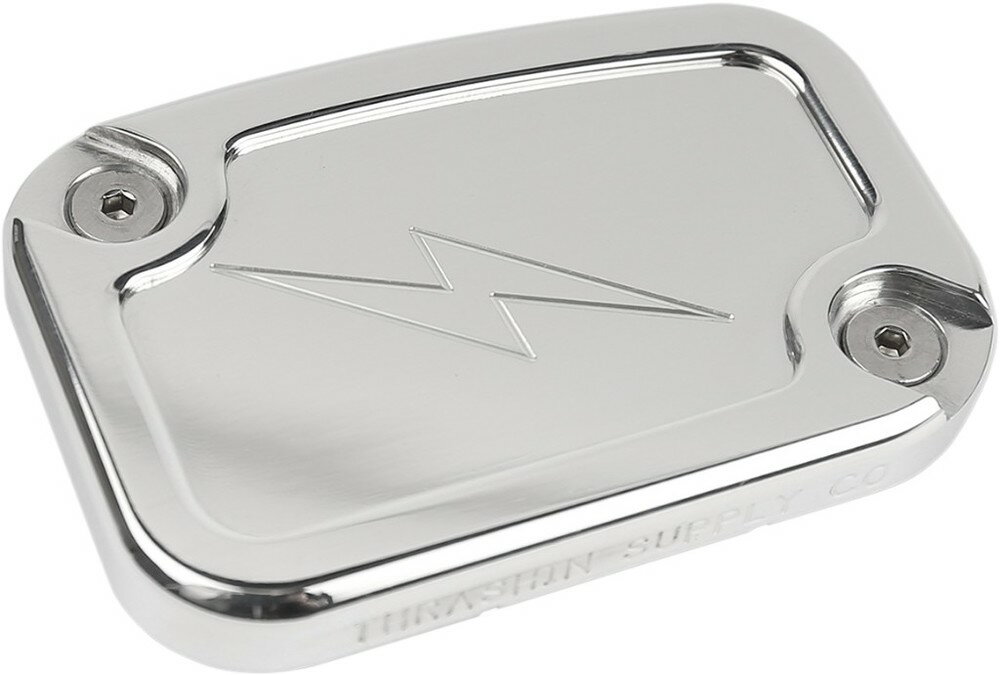 THRASHIN SUPPLY スラッシンサプライ COVER CLTCH FL HARLEY-DAVIDSON ハーレーダビッドソン マスターシリンダータンクキャップ・リザーバーカバー ブレーキ カラー：Natural／FINISH：Polished[0612-0440]