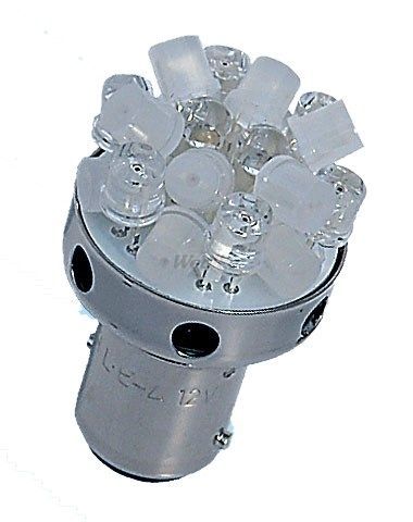 M&H マツシマ エムアンドエイチマツシマ 超高輝度 電球型LED Lビーム ストップ／テール用 L800 シリーズ レッドモデル モンキー カブ FI 原付 FI車 汎用 HONDA ホンダ テールランプバルブ 灯火類 電装系