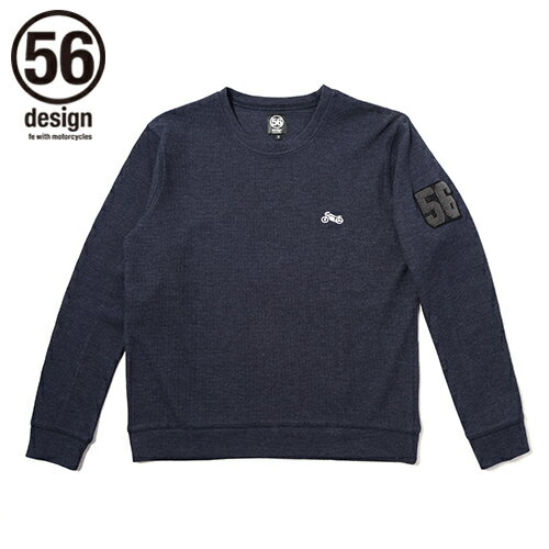 56デザイン カジュアルウェア 56design Thermal Crew Neck - Bike [ターミナル クルーネック バイク] サイズ：S