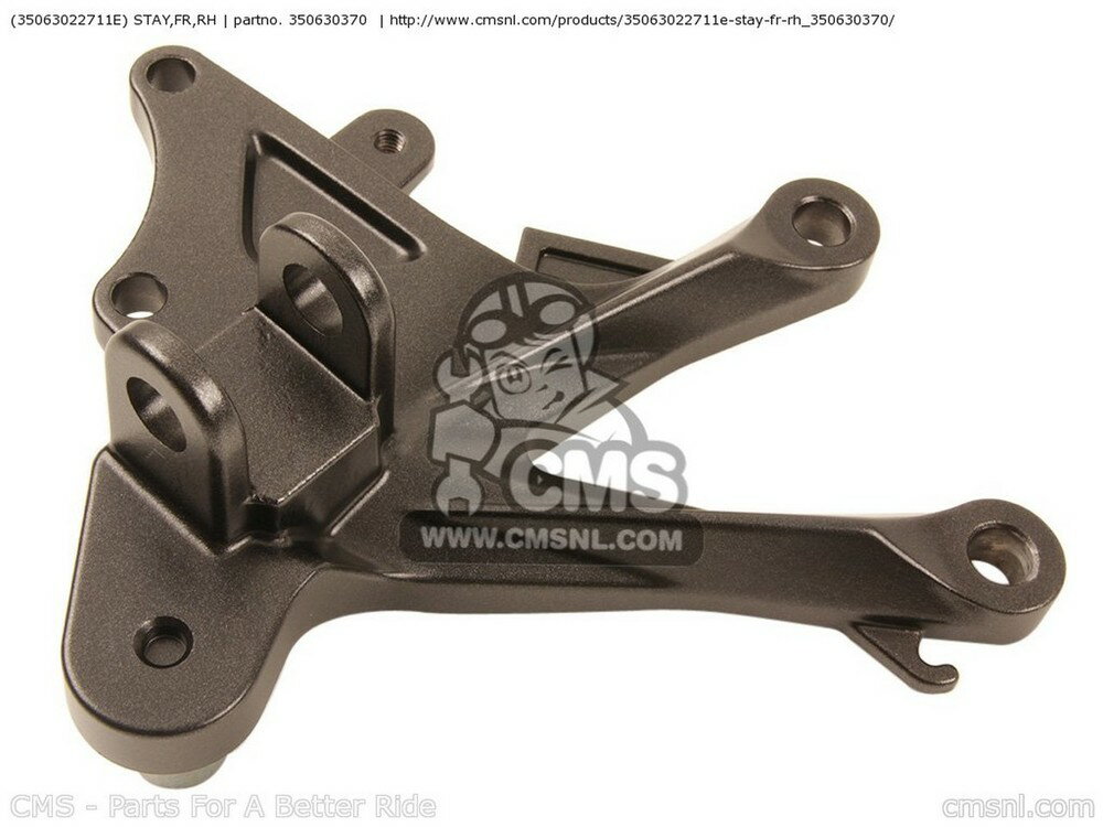 CMS シーエムエス (35063-0227-11E) STAY，FR，RH ZX1000D7FA NINJA ZX10R USA CALIFORNIA CANADA KAWASAKI カワサキ その他フレームオプション・補修部品 フレーム