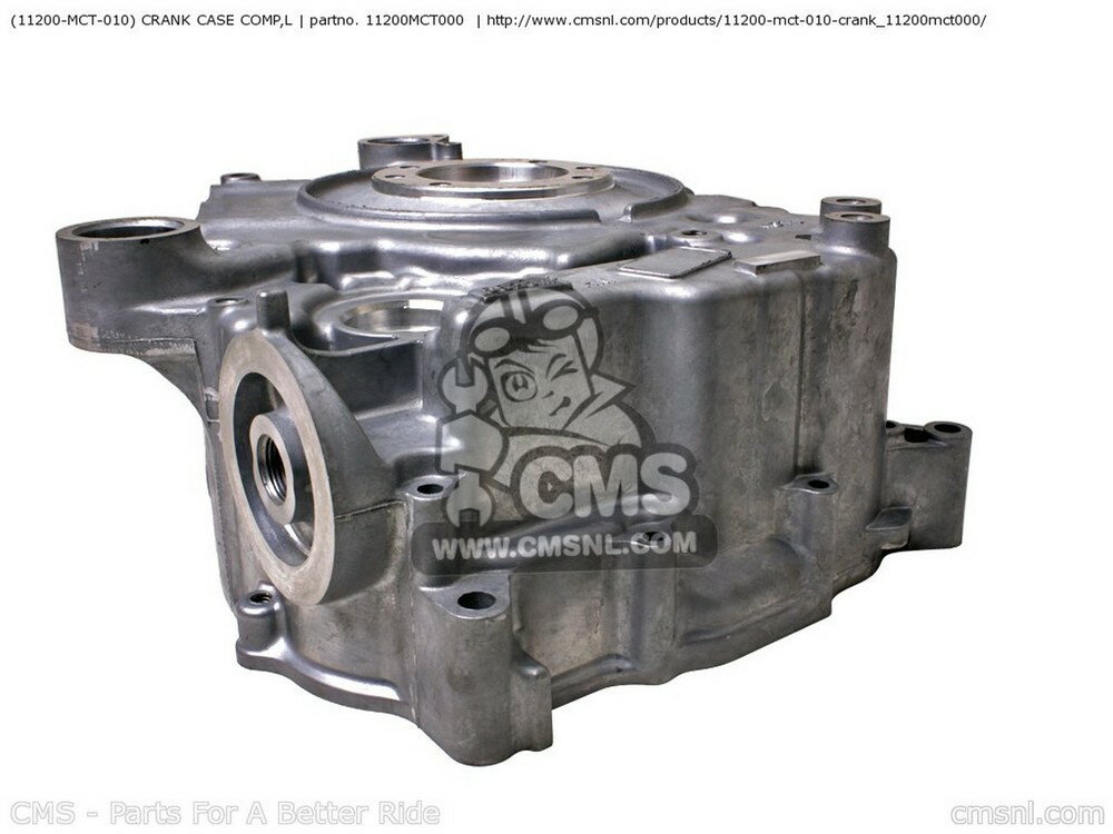 CMS シーエムエス (11200-MCT-010) CRANK CASE COMP，L FJS600 SILVER WING 2001 1 ENGLAND EUROPEAN DIRECT SALES FRANCE 2002 2 FJS600A 2003 3 ABS / 2004 4 2005 5 IRELAND FJS600D HONDA ホンダ クランクケース エンジンパーツ エンジン