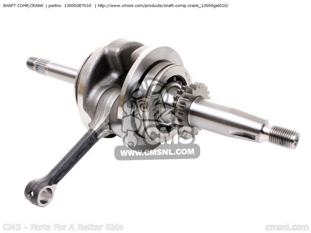 CMS シーエムエス (13000-GET-020) SHAFT COMP，CRANK NPS50 ZOOMER 8 KOREA / DX 9 HONDA ホンダ クランクシャフト エンジンパーツ エンジン