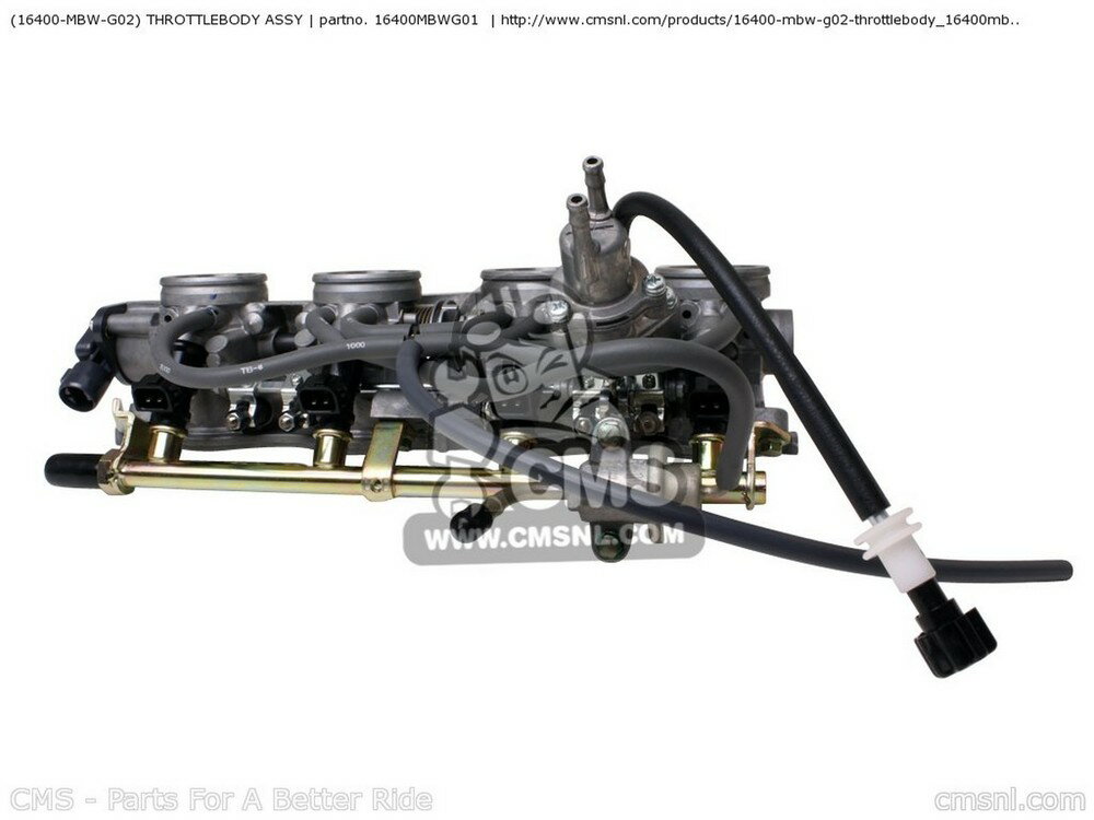 CMS シーエムエス (16400-MBW-G02) THROTTLEBODY ASSY CBR600F HURRICANE 1 GERMANYCAT CBR600FR GERMANY HONDA ホンダ その他吸気系オプション・補修部品 吸気関連 エンジン
