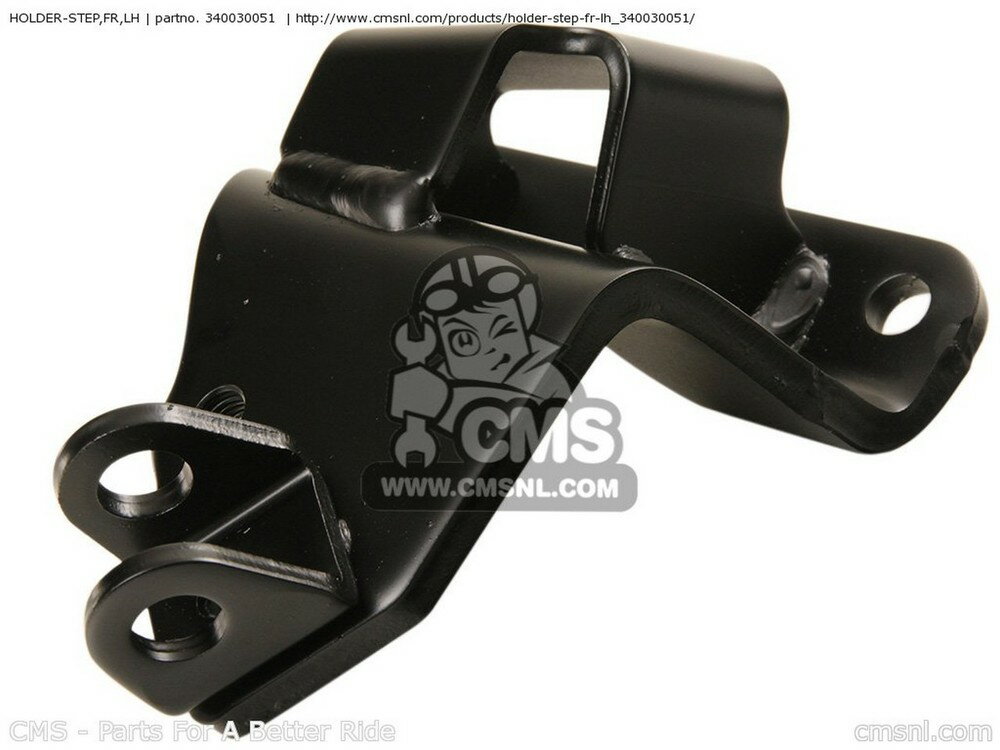 CMS シーエムエス HOLDER-STEP，FR，LH VN900C7F VULCAN 900 CUSTOM 2007 USA CALIFORNIA CANADA VN900C8F 2008 VN900CAF 2010 VN900CAFA VN900CBF 2011 VN900CEFA 2014 KAWASAKI カワサキ その他ステップオプション・補修部品 ステップ 足回り