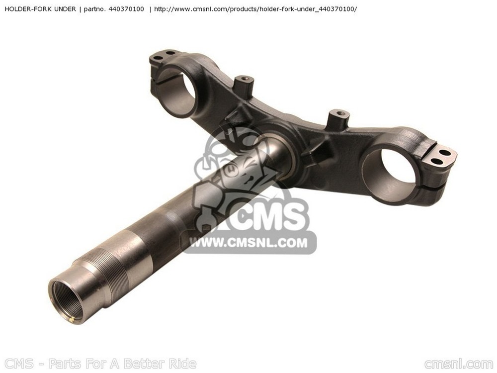 CMS シーエムエス HOLDER-FORK UNDER EX650C9F NINJA 650R 2009 USA EX650CAF 2010 KAWASAKI カワサキ トリプルツリー・ステム・アンダーブラケット ハンドル