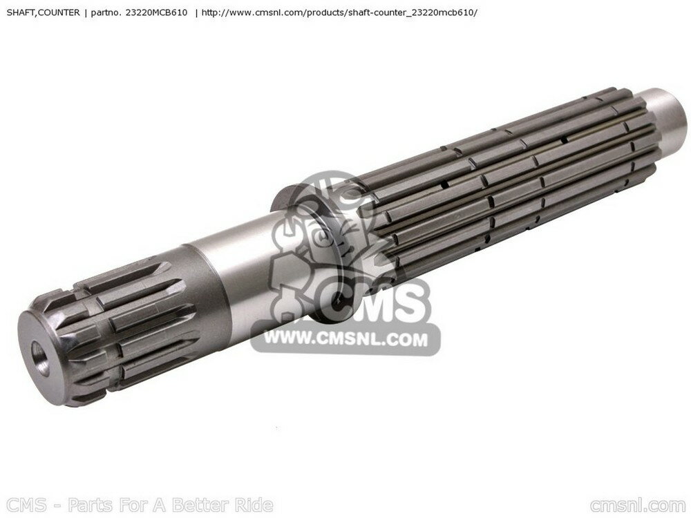 CMS シーエムエス SHAFT，COUNTER XL650V TRANSALP 2000 Y ENGLAND EUROPEAN DIRECT SALES / 25K 2001 1 FRANCE 2002 2 2004 4 2005 5 TYPE 3 IRELAND 2006 6 XL700V 2008 8 ABS 2009 9 MKH SPC CMF 2010 A 2011 B XL700VA F HONDA ホンダ ミッション・ギア エンジンパーツ