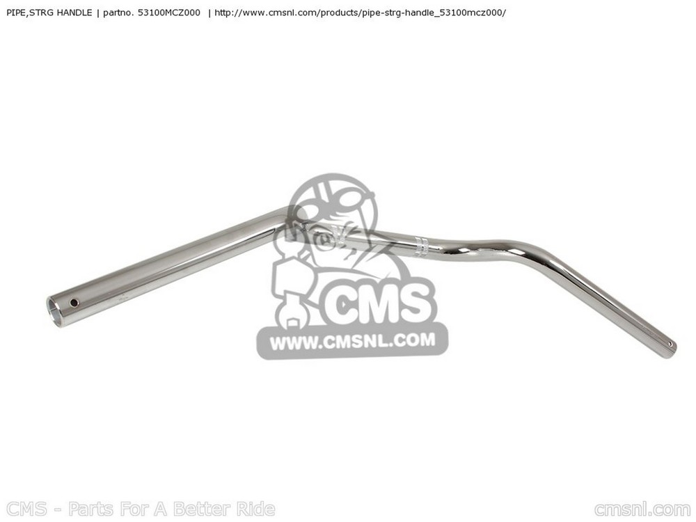CMS シーエムエス PIPE，STRG HANDLE CB900F 2002 2 AUSTRALIA CANADA ENGLAND USA 2003 3 KOREA 2004 4 2005 5 IRELAND 2006 6 2007 7 HORNET EUROPEAN DIRECT SALES FRANCE GERMANY NETHERLANDS HONDA ホンダ ハンドルバー ハンドル