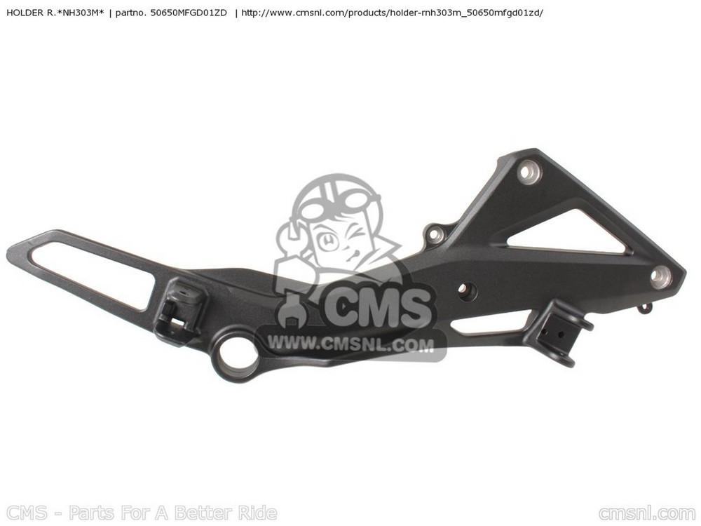 CMS シーエムエス HOLDER R.*NH303M* CB600F 2008 8 AUSTRALIA 9 / ABS ST 2010 A HORNET 2007 7 ENGLAND EUROPEAN DIRECT SALES TYPE 2 FRANCE CMF 25K SPAIN MKH 2SP 2009 CB600F3 CB600FA 2F 2011 B CBR600F HURRICANE REF SPC CBR600FA HONDA ホンダ ステップ 足回り