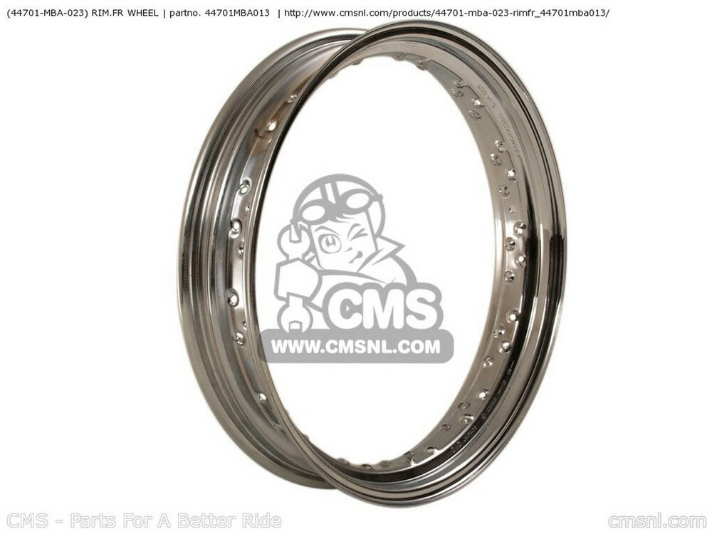 CMS २ (44701-MBA-023) RIM.FR WHEEL NV750C2 SHADOW 2001 1 KOREA VT...