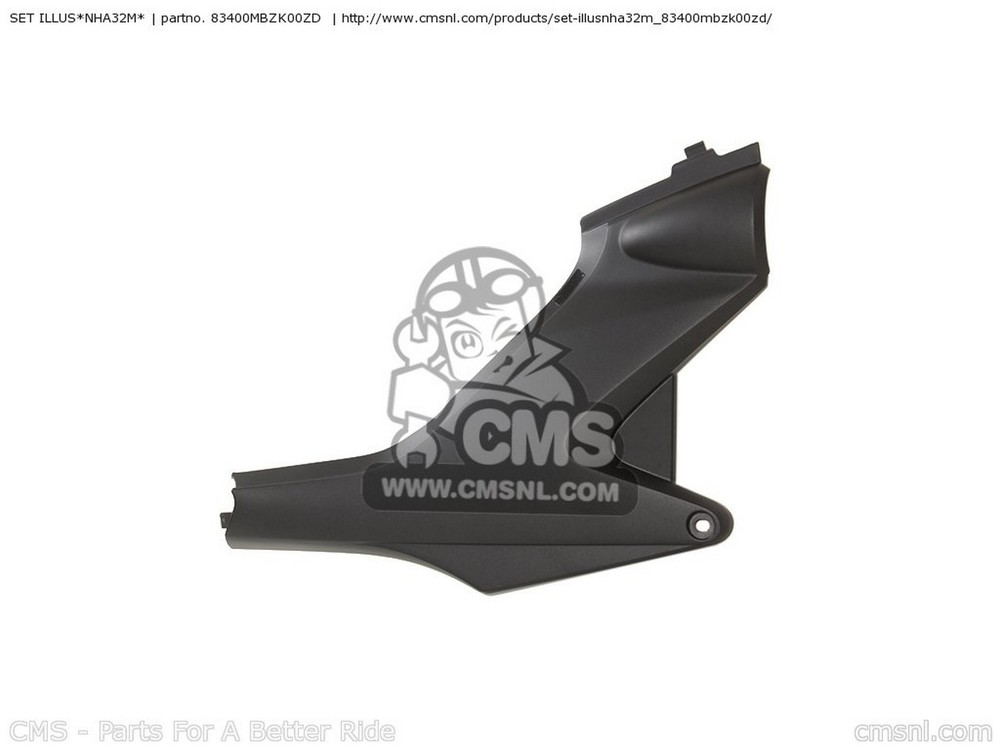 CMS シーエムエス SET ILLUS*NHA32M* CB600F HORNET 2006 6 IRELAND HONDA ホンダ サイドカウル・サイドカバー カウル関連 外装