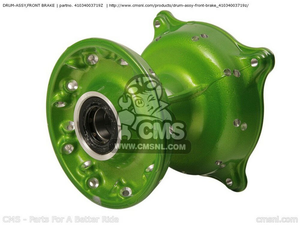 CMS シーエムエス DRUM-ASSY，FRONT BRAKE KX250-W9FA KX250F USA KX450-E9FA KX450F 2009 KAWASAKI カワサキ その他ブレーキパーツ ブレーキ