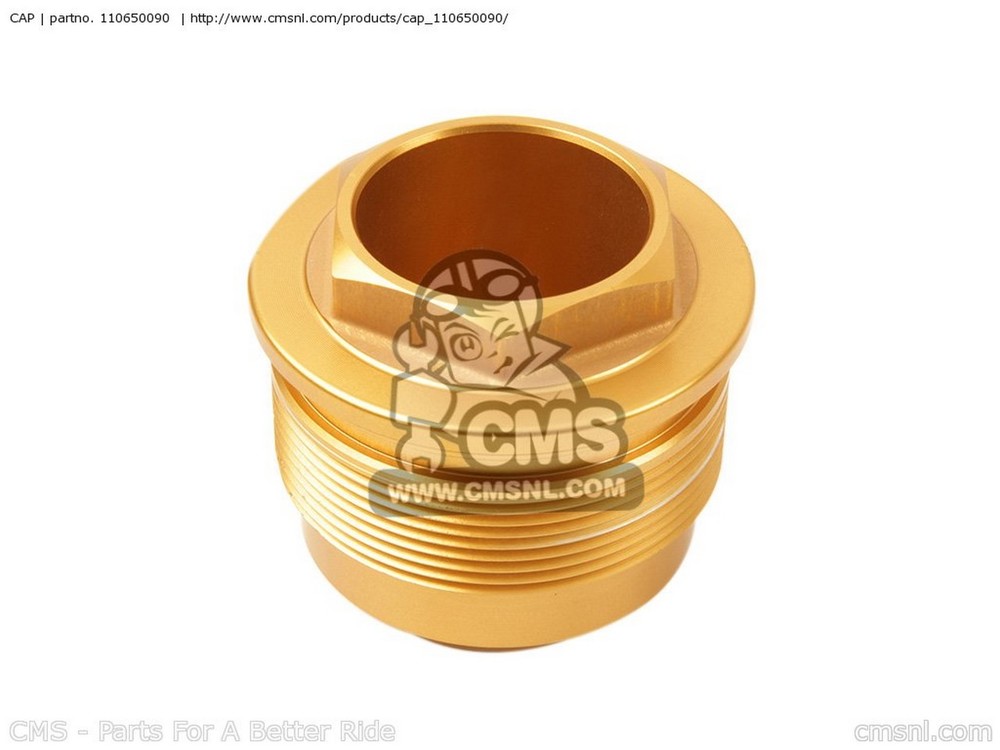 CMS シーエムエス CAP ZX600N1 NINJA ZX6RR 2005 USA CALIFORNIA CANADA ZX600N6F 2006 ZX636C6F ZX6R KAWASAKI カワサキ その他フロントフォークオプション・補修部品 サスペンション 足回り