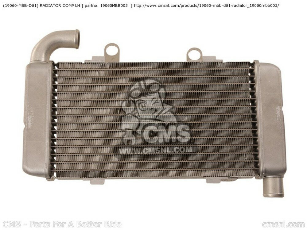 CMS २ (19060-MBB-D61) RADIATOR COMP LH