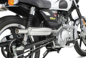 SP武川SPタケガワフルエキゾーストマフラーP-SHOOTER(スクランブラタイプ)(政府認証)YB125(JYN125-3F)(LBPPCJLT7G)