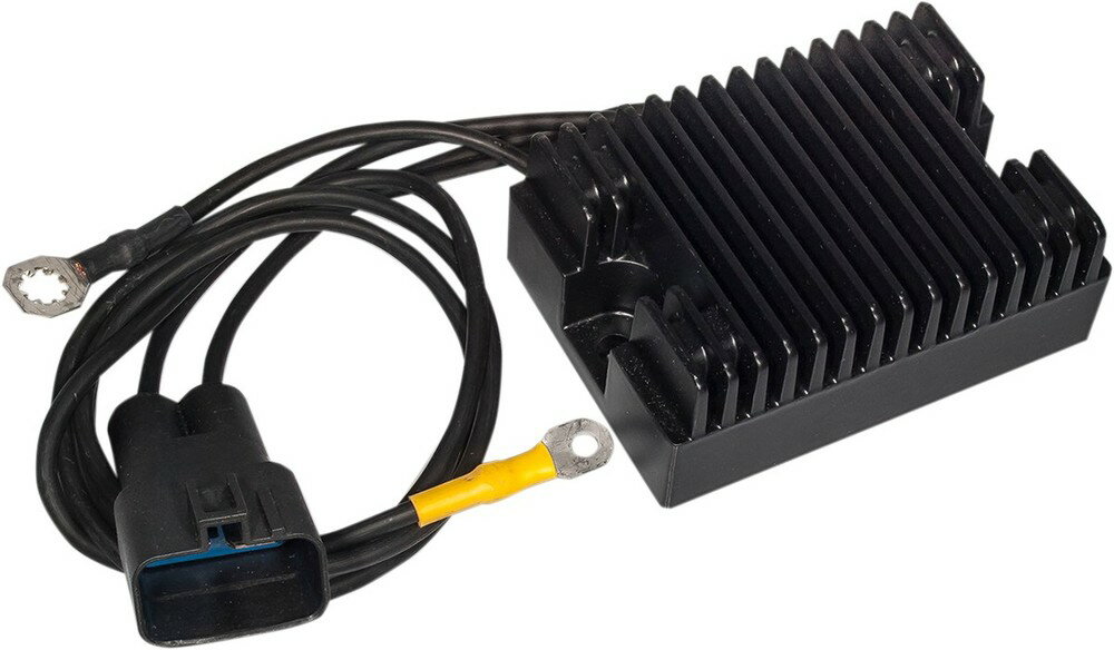 ■商品概要アンペア数：32Aカラー：ブラックU.S.A.製：○素材：アルミパッケージング：1個専用設計：○スタイル：純正補修パーツタイプ：レクチファイアー、レギュレーター電圧：12VAMPERAGE：32ACOLOR：BlackMADE IN THE U．S．A．：YesMATERIAL：AluminumPACKAGING：EachSPECIFIC APPLICATION：YesSTYLE：OEM ReplacementTYPE：Rectifier，RegulatorVOLTAGE：12V■詳細説明・All regulator／rectifiers are new and built to OEM specificationsfor a high-quality cost-effective replacement・These direct replacement pieces come with the factory plug endsfor an easy install; just unplug OE part and plug Rick’s in・Available in chrome or black・Made in the U．S．A．■注意点※取り扱い説明書は英語となります。※輸入商材の為、納期が遅れる場合がございます。あらかじめご了承ください。■適合車種Deuce - FXSTD 2000&ensp;Deuce - FXSTD 2000Fat Boy - FLSTF 2000&ensp;Fat Boy - FLSTF 2000Heritage Classic - FLSTC&ensp;Heritage Classic - FLSTC 年式: 00Heritage Springer - FLSTS 2000&ensp;Heritage Springer - FLSTS 2000Softail Night Train - FXSTB 2000&ensp;Softail Night Train - FXSTB 2000Softail Springer - FXSTS 2000&ensp;Softail Springer - FXSTS 2000Softail Standard - FXST 2000&ensp;Softail Standard - FXST 2000