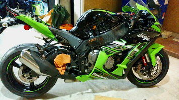 CLEVERWOLFクレバーウルフフレームカバータイプ:平織りカーボンZX-10R