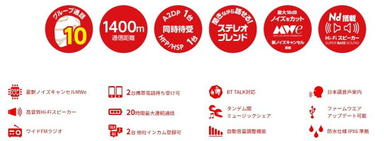MIDLANDミッドランド通信機器BTMESHタイプ:シングル