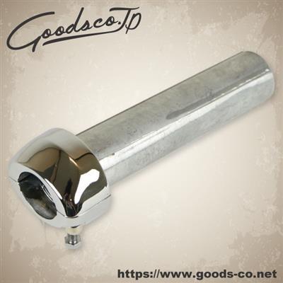 GOODS グッズ クロームスロットルホルダー 1インチ スロットルホルダー ハンドル