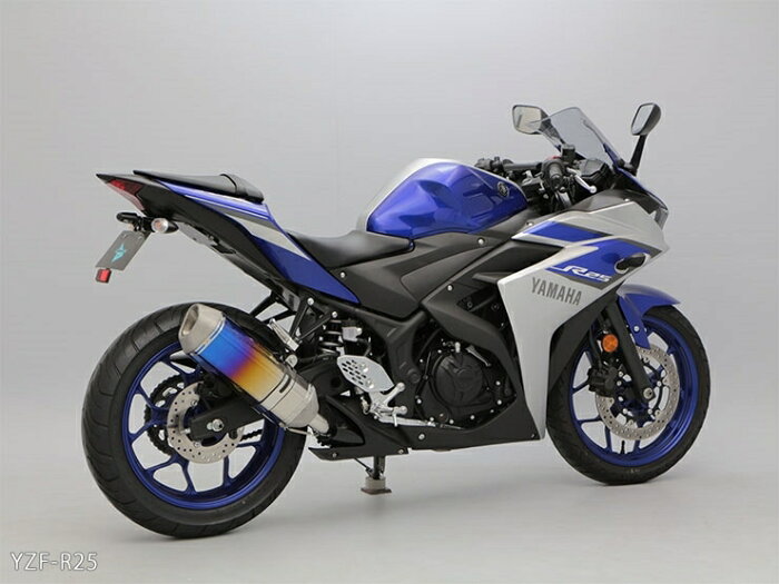 ENDURANCE エンデュランス hi-POWER VM マフラー サイレンサー素材：チタングラデーション YZF-R25 MT-25 YAMAHA ヤマハ YAMAHA ヤマハ