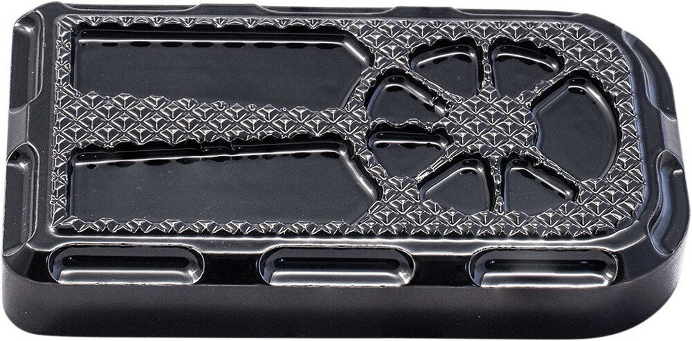 FUSION BY LA CHOPPERS フュージョンバイエルエーチョッパーズ ブレーキペダルカバー ブラック 【COVER BRAKE PEDAL BLK [1610-0463]】 HARLEY-DAVIDSON ハーレーダビッドソン ブレーキペダル ステップ 足回り