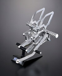 TSRテクニカルスポーツレーシングバックステップ4ポジションステップキットストリートシフト(正チェンジ)カラー:シルバーCBR250RR(2017-)