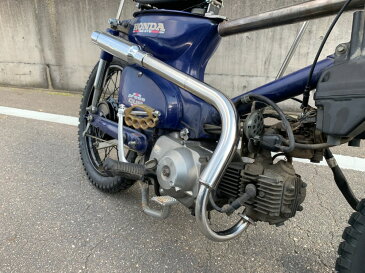 部品屋K&W ショーティーマフラー カブ