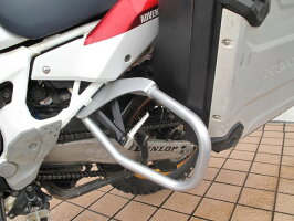 力造リキゾウガード・スライダーパニアケースガードセット(純正パニアケース用)カラー:シルバーアフリカツイン(CRF1000)
