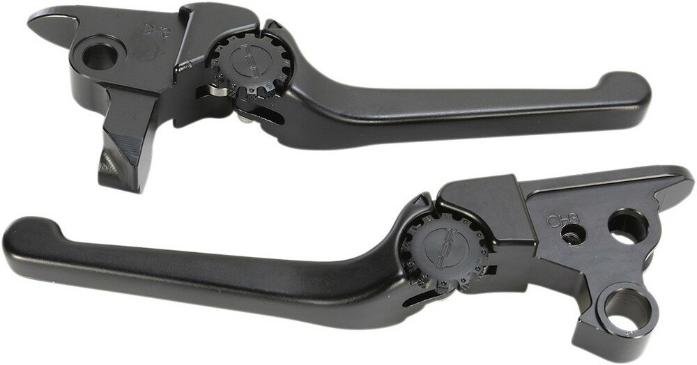 POWERSTANDS RACING パワースタンズレーシング LVR SET HD PSR ANTHEM BLK [0610-1704] HARLEY-DAVIDSON ハーレーダビッドソン ブレーキ・クラッチレバーセット ハンドル周辺パーツ ハンドル