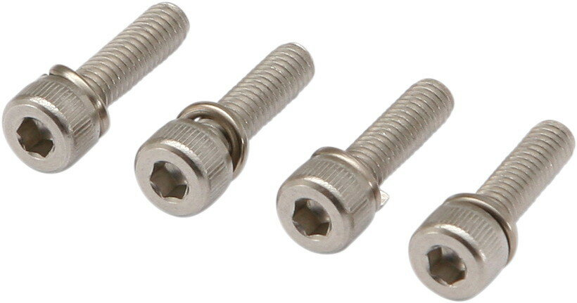 MOOSE RACING ムースレーシング フロートボールスクリューセット【FLOAT BOWL SCREW SETS [1050-0379]】 その他キャブレターオプション・補修部品 吸気関連 エンジン