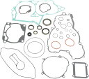 ■商品概要【GASKET-KIT，W/OS 250SX/EXC】アメリカ製：はい梱包：セット特定のアプリケーション：はいスタイル：リプレイスメントタイプ：コンプリートガスケットセット■詳細説明・Moose can now handle all your gasket and seal needs at a fraction of OEM cost・High-tech materials provide unmatched reliability and performance・Rebuild the engine and transmission with total confidence as each set is designed for durability and accurate fit・Oil seals are genuine OEM replacement seals・All gaskets made in the U.S.A.STANDARD／HIGH-COMPRESSION TOP-END GASKET SETS・Does not include formed rubber valve cover gasket・Made in the U.S.A.・Performance sets designed for a piston replacement・Includes every gasket， O-ring and seal required to rebuild a top end； valve seals， head， base， exhaust， tensioner， and other misc. gaskets and O-rings・Formed valve cover gaskets are included in complete kit with oil seals・High-compression kits use .012' thick base gaskets to raise compression・Cost-effective way to raise compression without expensive high-compression pistons or cylinder head workCOMPLETE GASKET SETS・Does not include oil seals or formed rubber valve cover gaskets・Made in the U.S.A.・Sets include all gaskets and O-rings necessary to rebuild the entire engine and transmission. Valve seals also included・Formed valve cover gaskets are included in complete kit with oil sealsCOMPLETE GASKET SETS WITH OIL SEALS・Valve seals also included・Made in the U.S.A.・Does not include mechanical water pump seal・Includes formed rubber valve cover gaskets・Sets include all gaskets and oil seals necessary to rebuild the entire engine and transmissionCOMPLETE OIL SEAL SETS・Does not include valve stem seal・Made in the U.S.A.・Does not include mechanical water pump seal・Includes every seal in an engine including crank shaft sealsCLUTCH／IGNITION COVER GASKETS・Made in the U.S.A.・These individually sold gaskets are great when replacing a clutch or to seal a leaky ignition coverHEAD COVER GASKETS - 4-STROKE・Another way Moose Racing helps our customers have the option to buy just the gasket they need・Made in the U.S.A.・Also known as valve cover gaskets， these are the thick molded rubber reusable gaskets your OEM charges an arm and a leg for・Available separately and included in complete gasket sets with oil seals (where noted)■注意点※取り扱い説明書は英語となります。※輸入商材の為、納期が遅れる場合がございます。あらかじめご了承ください。■適合車種250 EXC&ensp;250 EXC 年式: 04 250 SX 2003 - 2004&ensp;250 SX 2003 - 2004 250 SXS 2003 - 2004&ensp;250 SXS 2003 - 2004 ■商品番号0934-0473