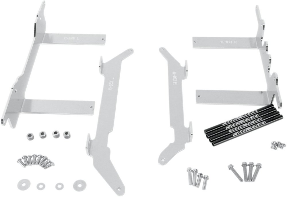 MOOSE RACING ムースレーシング ラジエーターブレース【RADIATOR BRACES [1901-0262]】 KX450F 2010 - 2013 KAWASAKI カワサキ ラジエーターコアガード・オイルクーラーコアガード 冷却関連 エンジン