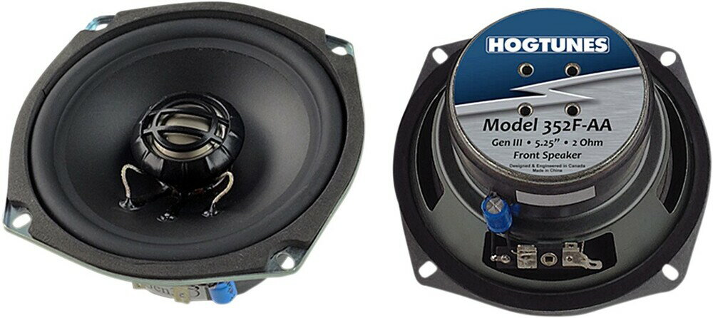 HOGTUNES ホグチューンズ SPEAKER FT 5.25'2 OHM [4405-0325] HARLEY-DAVIDSON ハーレーダビッドソン スピーカー 電装系
