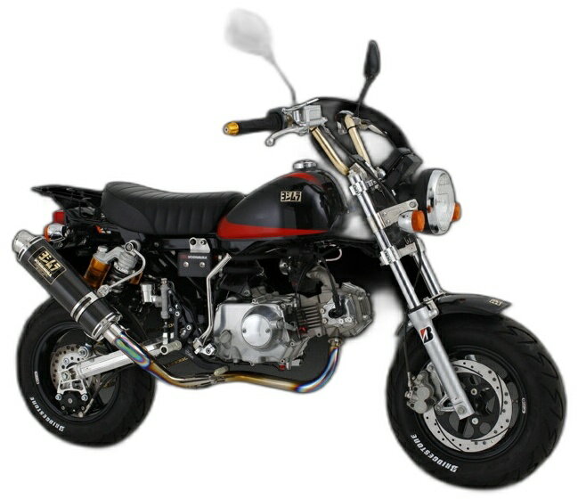 YOSHIMURA ヨシムラ 機械曲チタンサイクロン GP-MAGNUM TC / FIRE SPEC （カーボンカバー）/重量（STD1.9kg）：1.7kg MONKEY [モンキー] HONDA ホンダ